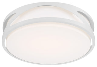 Access Lighting 49990LEDD-ACR Lucia 14"W LED Flush Mount Drum - White