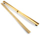 Stainless Steel Rectangular Linear Shower Floor Drain, Gold, 60"