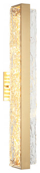 Matteo Lighting S02024AG Wall Sconce, Aged Gold Brass Finish