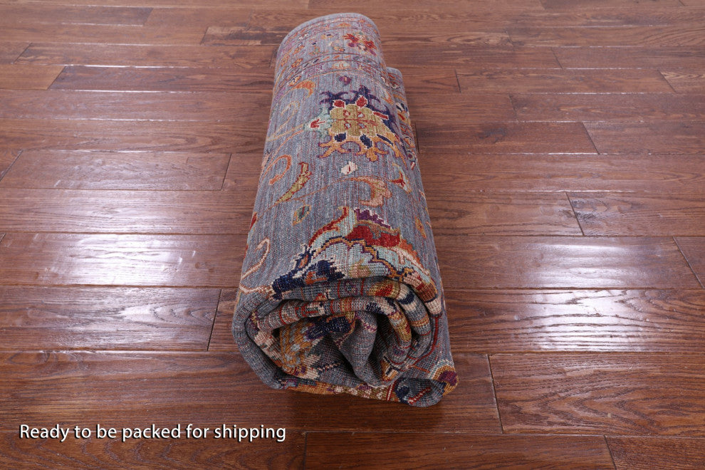5' 9" X 7' 9" Persian Tabriz Hand Knotted Wool Rug Q9850