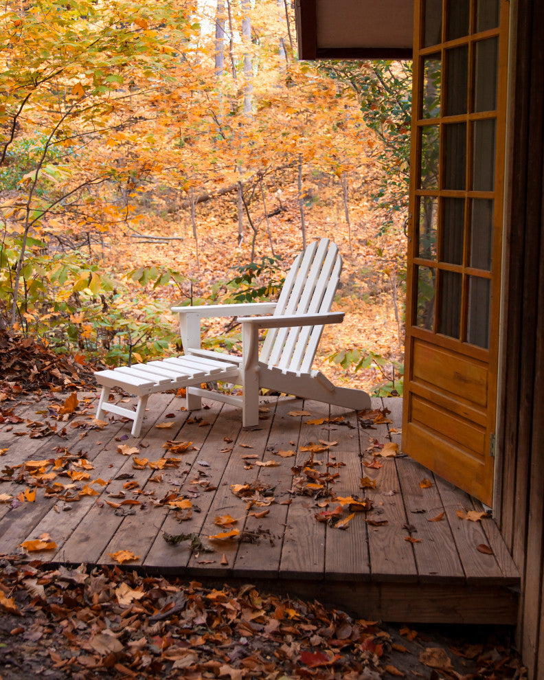 Ivy Terrace Classics Ultimate Adirondack Chair, Slate Gray