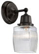 Innovations 623-1W-BK-G302 1-Light Sconce, Matte Black