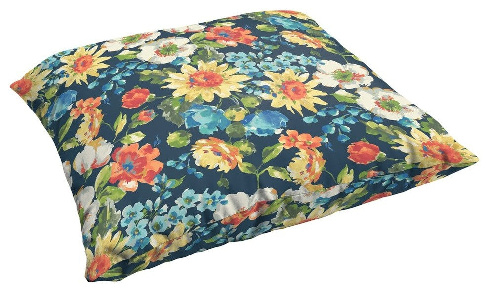 Sachet Blue Multi Floral Indoor/Outdoor Chair Cushion