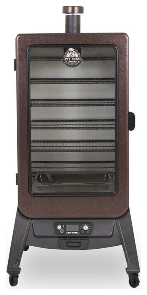 Pit Boss 77700 7-Series Wood Pellet Vertical Smoker, Copper