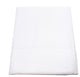 Hemstitch Cotton Sateen Flat Sheet, White, Twin