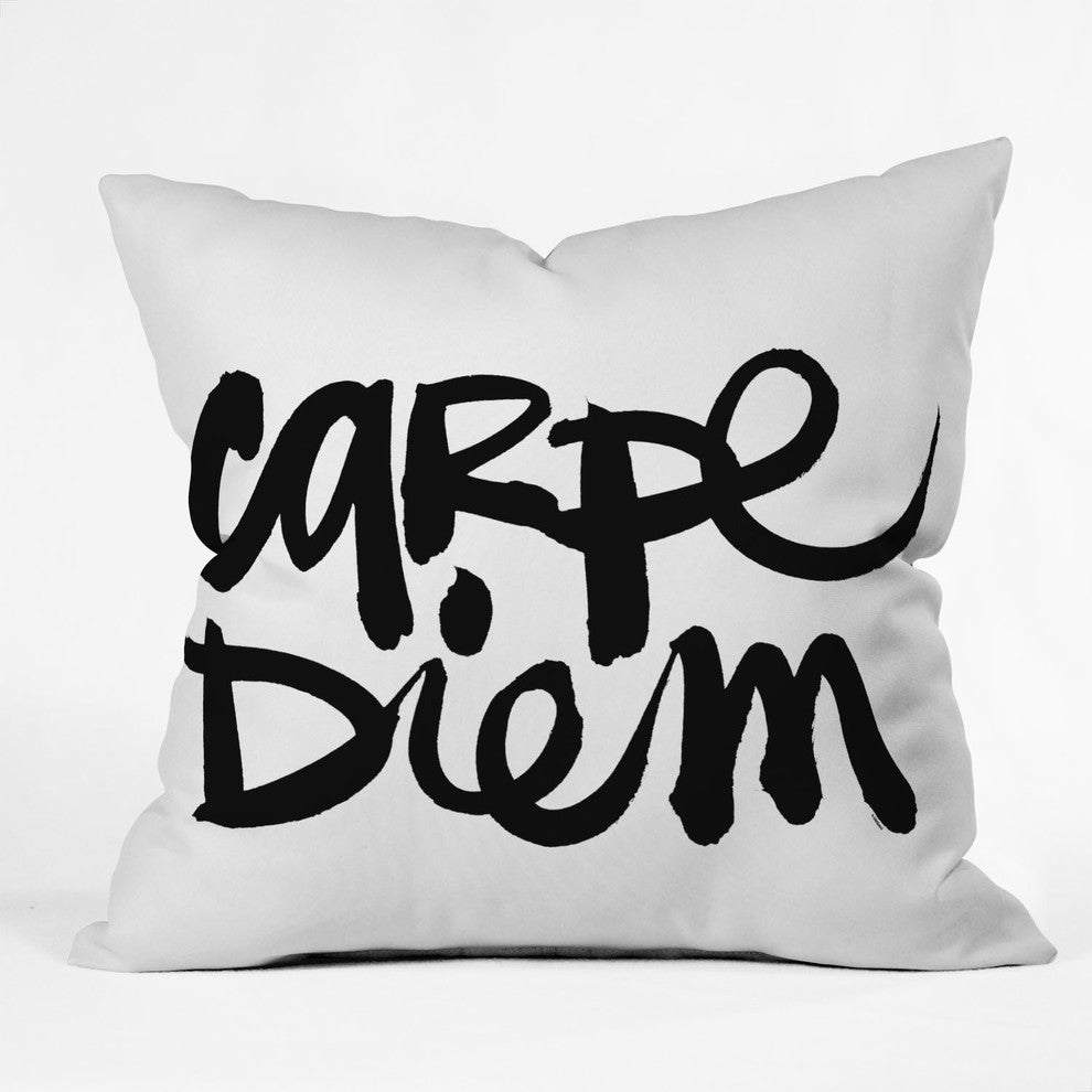 Kal Barteski Carpe Diem Throw Pillow