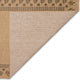 Sahara Block Print Border Indoor/Outdoor Rug Natural 1'11"x7'6"