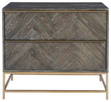 Uttermost Armistead Dark Walnut Drawer Chest