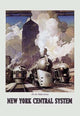 New York Central System- Canvas Poster 20" x 30"