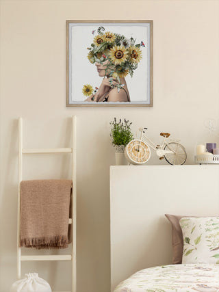 "Really Pretty" Framed Painting Print, 24x24