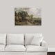 "The Hay Wain, 1821" Canvas Art, 36"x24"x1.25"