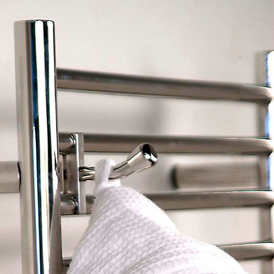 Amba Towel Warmer Jeeves Bathrobe Hanger, Brushed