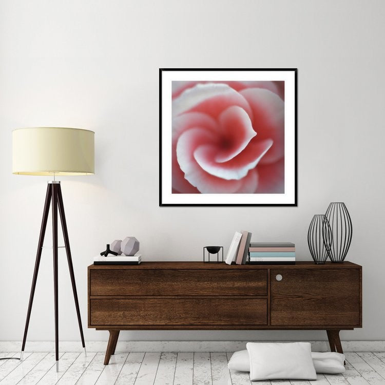 "Begonia" Framed Digital Print by Lotte Gronkjaer, 44x44"