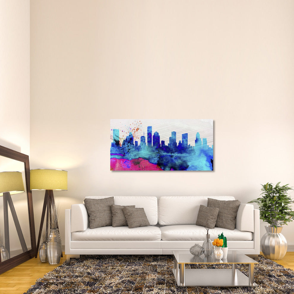 "Houston City Skyline" Fine Art Print