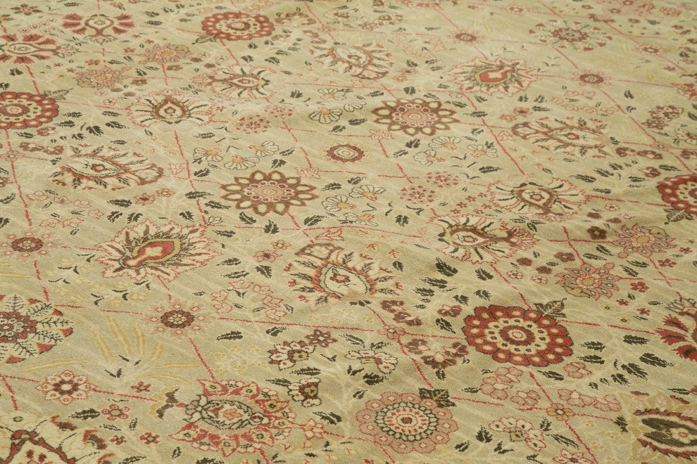 Rug N Carpet - Hand-Knotted Oriental 11' 11" x 15' 11" Oversize Oushak Area Rug