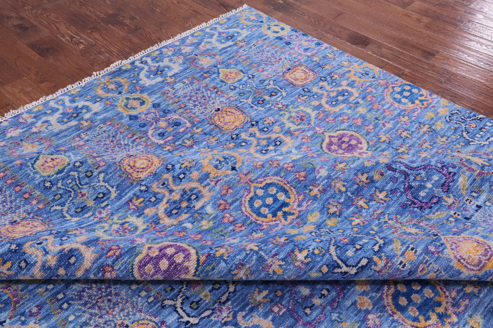 Turkish Oushak Handmade Wool Rug 12' 3" X 15' 3" - Q13549