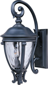 Maxim 41425 Camden VX 24" 3 Light Vivex Wall Sconce - Black / Water Glass