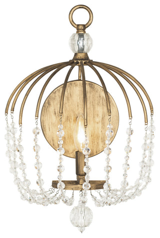 Varaluz-343W01HG-One Light Wall Sconce Havana Gold