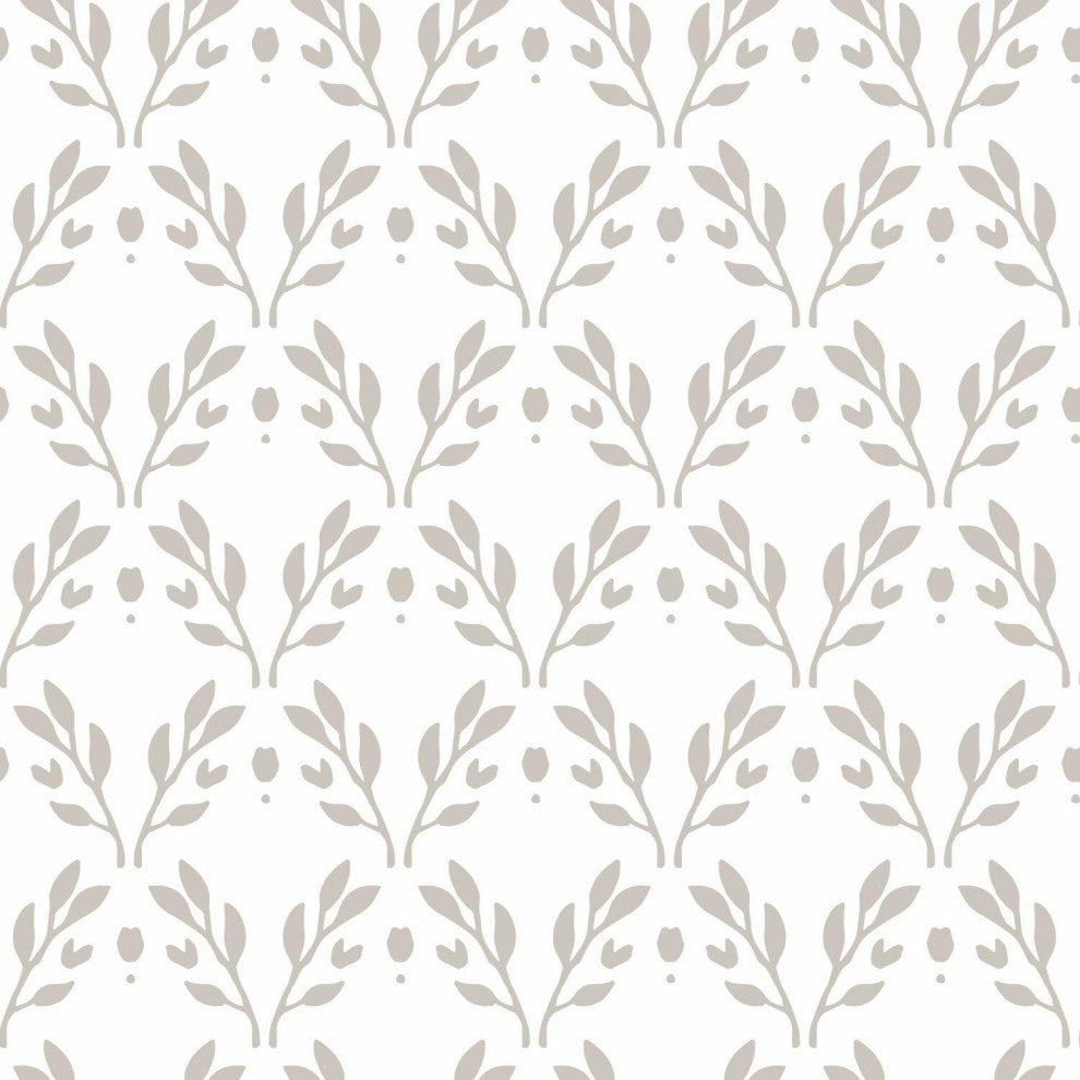 Taupe Rose Lindo Dawn Peel & Stick Wallpaper