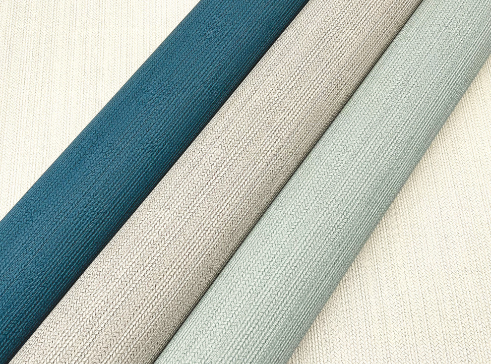 Dutch Braid Wallpaper, Sage