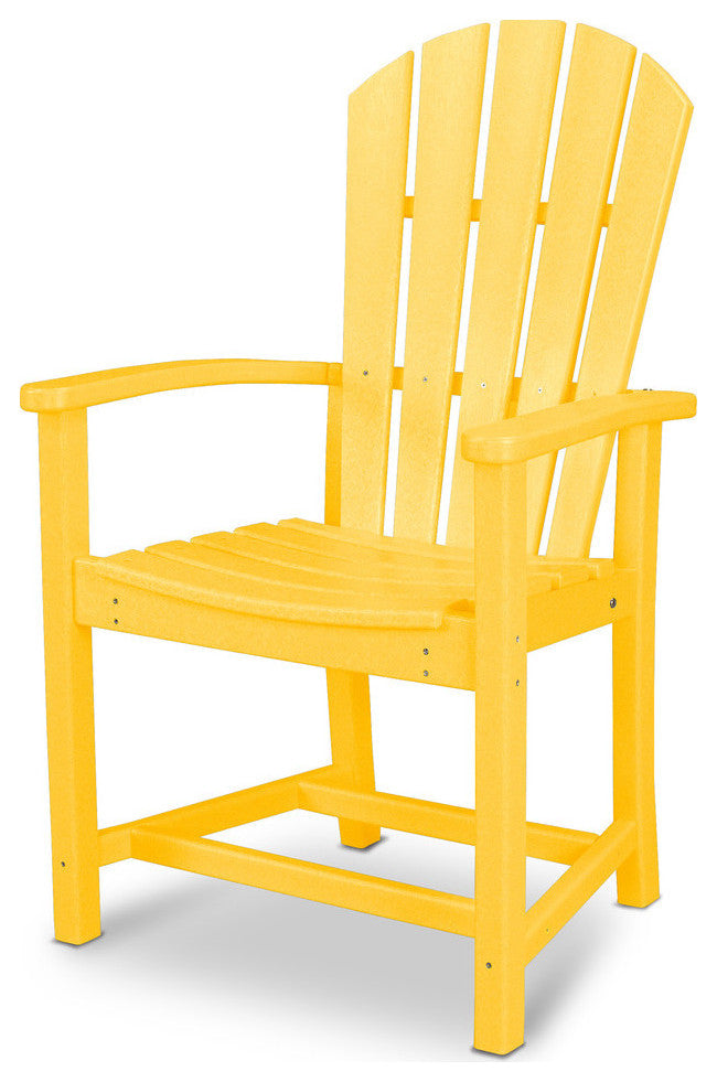Polywood Palm Coast Dining Chair, Lemon