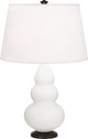 Robert Abbey RA-MLY31 1-Light Accent Lamp, Small Triple Gourd
