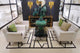 Luxe Oversize MidCentury Modern Ginger Jar  Fat Emerald Green Finial Decorative