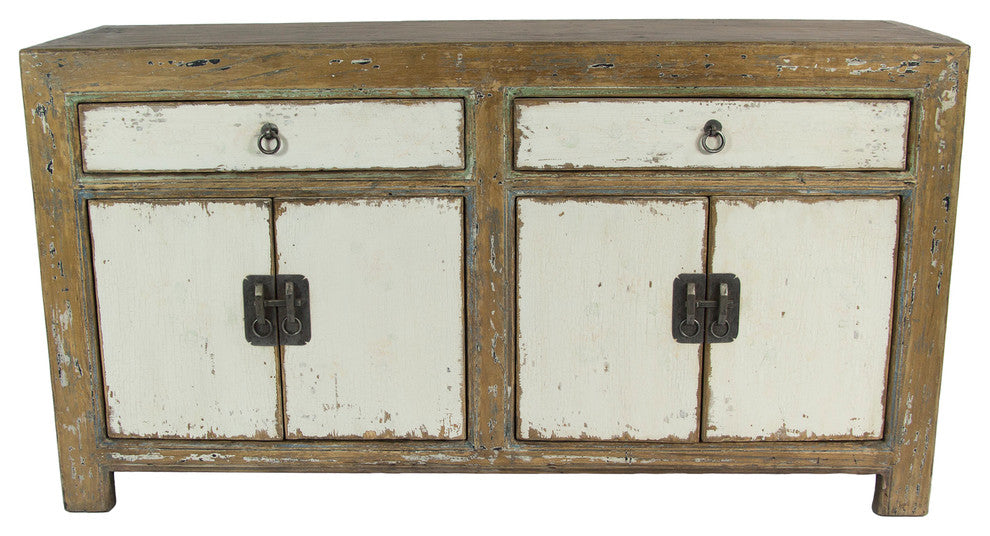 White Beijing Sideboard