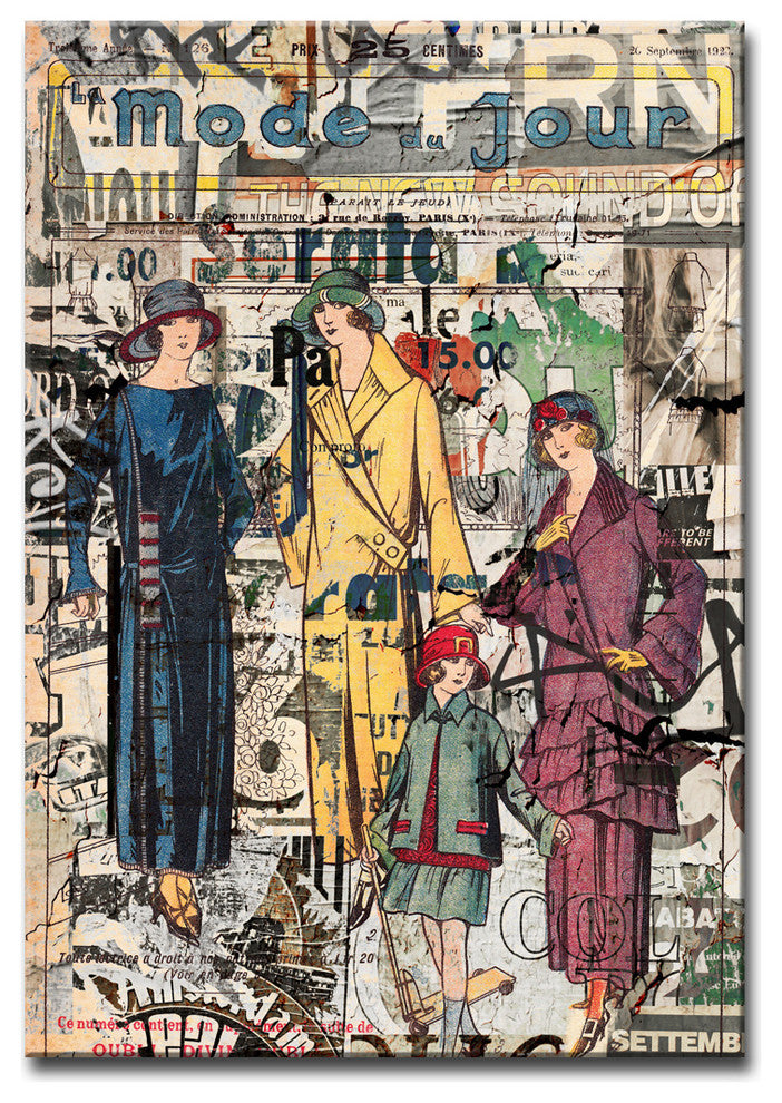 Ready2HangArt ''Urban Fashion XI'' Canvas Art, 40'' Hx30" W