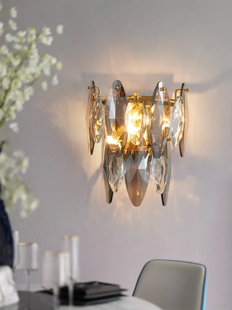 New LED Indoor home decor. Crystal lamp for living room