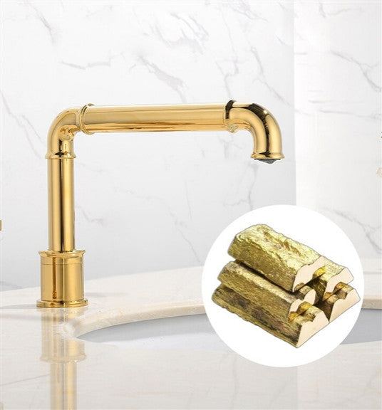 Fontana Reno Commercial Gold Automatic Sensor Hands Free Faucet