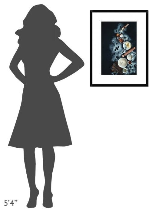 "Baking For Stargazers" Framed Digital Print by Dina Belenko, 20"x26"