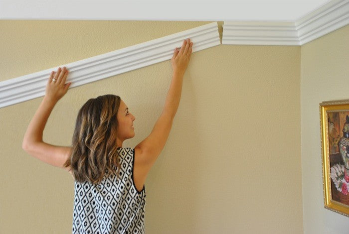 Creative Crown | 56' Of 5.5" Style 2 Foam Crown Molding 8' With Precut Corners