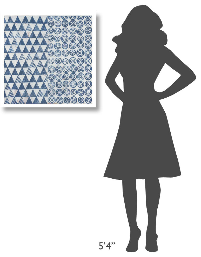 "Maki Tile I" Digital Paper Print by Kathrine Lovell, 26"x26"