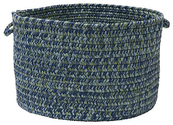 Colonial Mills Basket Catalina Seafoam Round