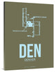 "DEN Denver  Poster 3" Fine Art Print