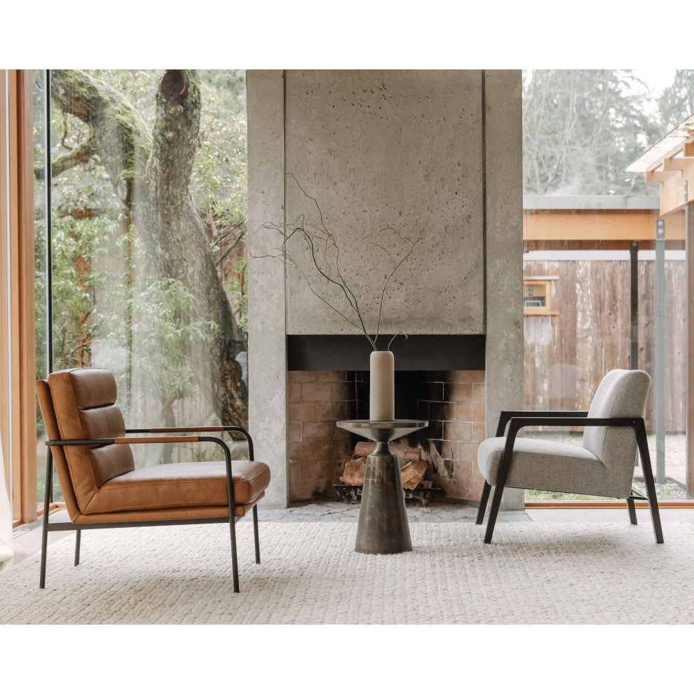 First of A Kind Fox Chair Beach Stone Gray