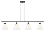 Innovations 516-4I-BK-GBD-751-LED 4 Light Island Light, Matte Black