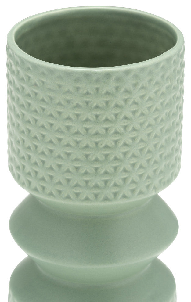 10" Mallet Vase, Dark Sage