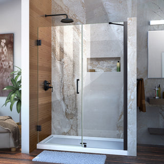 Dreamline Unidoor Min 48" To Max 49" Frameless Hinged Shower Door