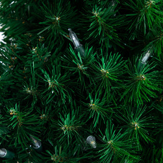 7ft. Pre-Lit Artificial Cactus Christmas Tree With 500 Micro LED Lights