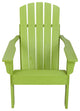 Shine Company 4626Lg Mid-Century Modern Adirondack Chair, Lime Green