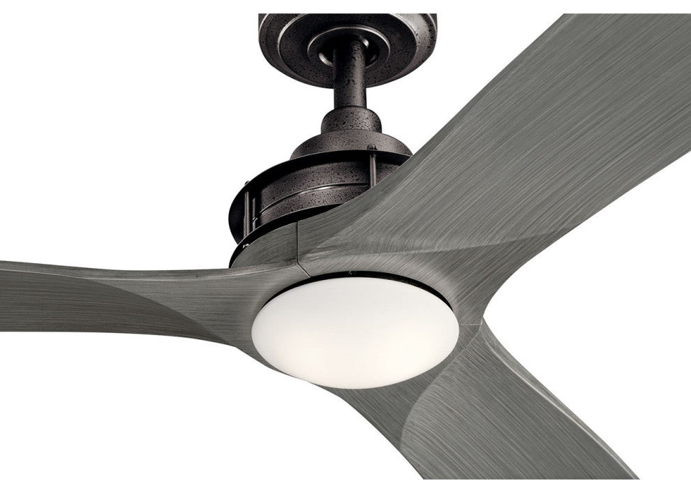 Kichler Ried 56 inch Ceiling Fan in Anvil Iron
