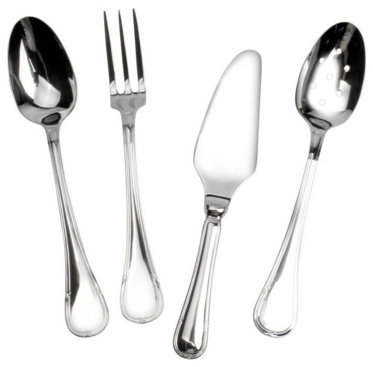 Couzon Vendome Four Piece Hostess Set, Silver