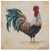 Jean Plout 'Rooster 4' Canvas Art