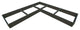 Weathered Wood Raised Garden Bed 'L' Shaped 12'x12'x11", 2" Profile