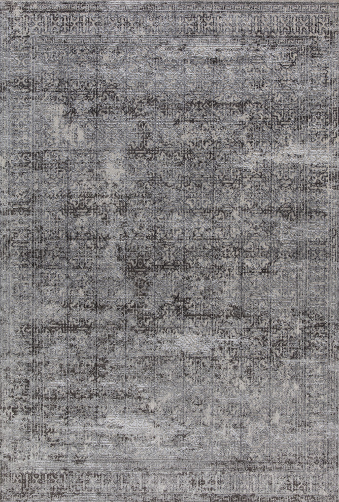 Torino 3314-190 Area Rug, Light Gray, 3'11"x5'7"