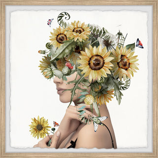 "Really Pretty" Framed Painting Print, 24x24