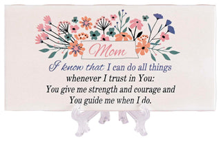 Tabletop Tile Mom I Know That I Can 6x3