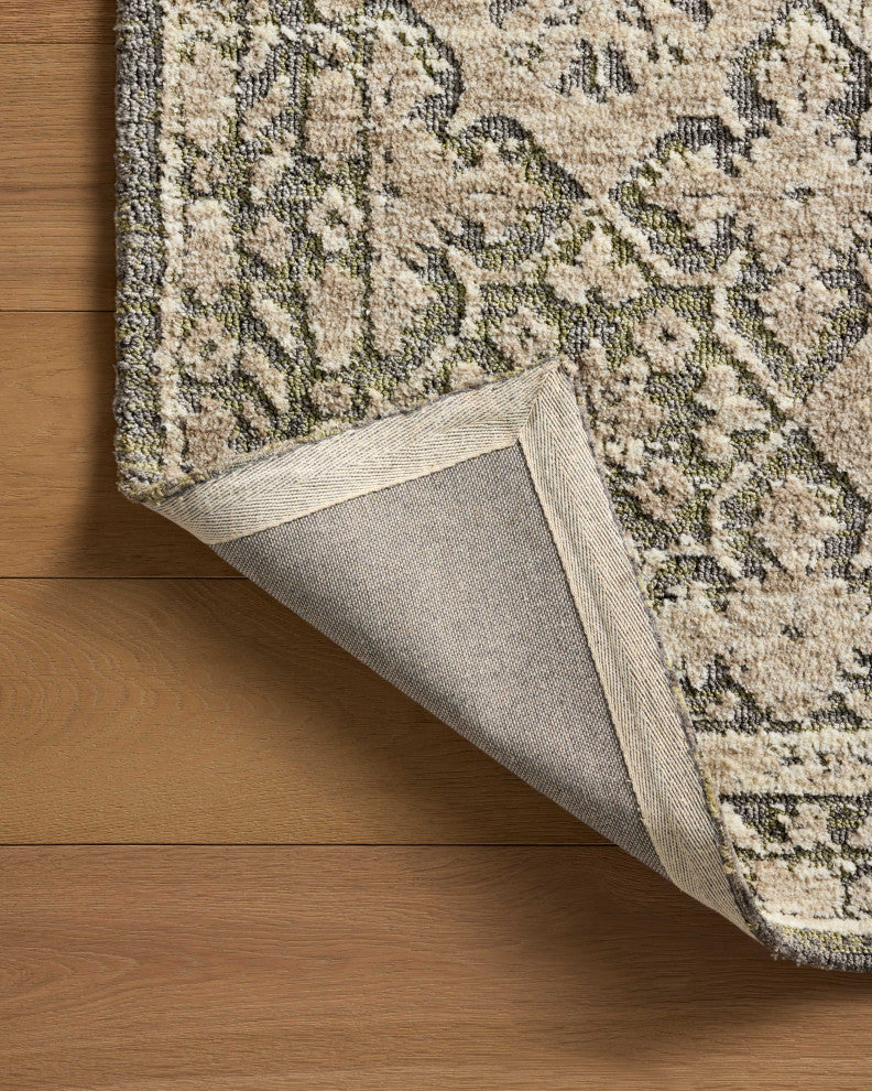 Loloi Percival Sage / Stone 5'-0" x 7'-6" Area Rug
